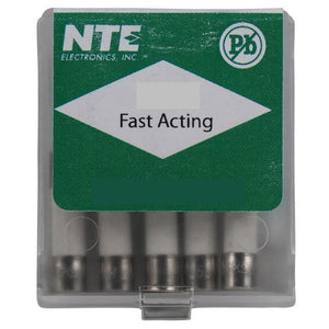 12.5A, 5 X 20mm Fast Acting Ceramic Fuse 5 PK