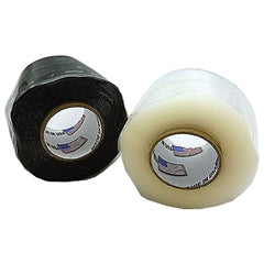 SI Tape 1"x10' Combo Pck-1 Black/1 Clear