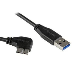 USB3AU2MRS - StarTech.com 6ft Slim Right-Angle Micro USB 3.0 Cable - M/M - USB 3.1 Gen 1