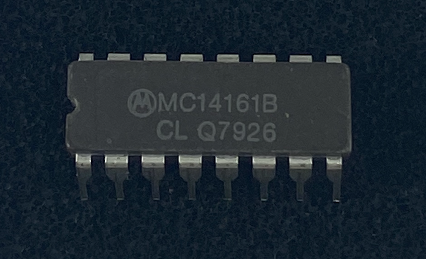 MC14161BCL - Motorola Integrated Circuit