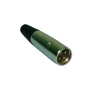 "Cannon Type Microphone plugs 3 Con. Male Cord Mt. (A3M), T600P