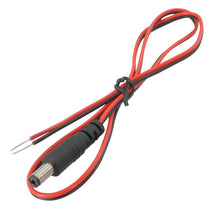 Load image into Gallery viewer, 2ft 22AWG Power Male (DC Plug) to Open End Cable, ID 2.1mm OD 5.5mm - VB870-DC-N-24
