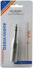Load image into Gallery viewer, XAD-3M63M-P - XLR 3 pin  male to 1/4 inch stereo male adaptor
