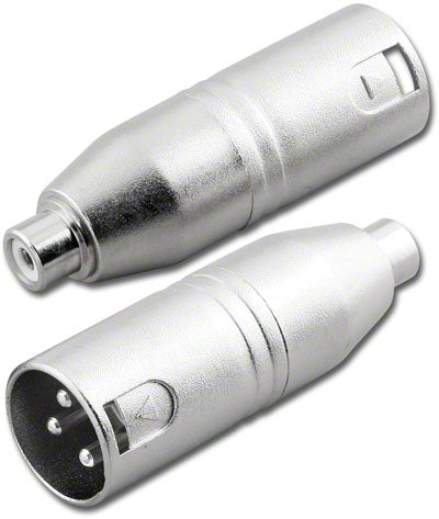 XAD-3MRCAF-P - XLR 3 pin male to RCA female adaptor
