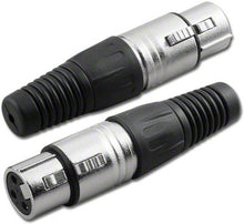 Load image into Gallery viewer, XCF-3S-P - XLR 3 pin female mic connector with plastic strain relief
