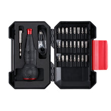 Load image into Gallery viewer, 220USB1U - Cordless USB Rechargeable Screwdriver Hi-Torque with 25PC Bit Set
