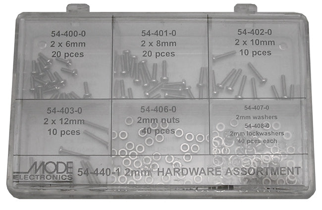 54-440-1 - 2mm Hardware Kit 180 pcs