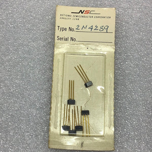 2N4289 - Silicon PNP Transistor  MFG -NSC