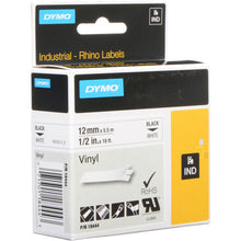 Load image into Gallery viewer, DYMO 1/2 inch white vinyl Label Refill -18444
