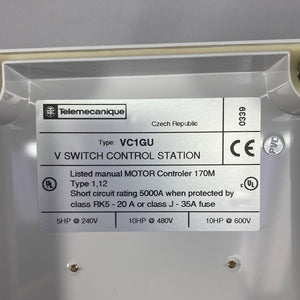 VC1GU - Emergency Stop/Main switch in IP55 enclosure 25A - TELEMECANIQUE