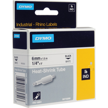 Load image into Gallery viewer, DYMO 1/4 inch Heat Shrink Tube Label Refill -18051
