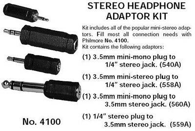 Stereo Headphone Adaptor Kit