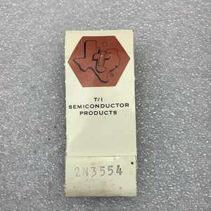 2N3554 - Silicon NPN Transistor  MFG -TI