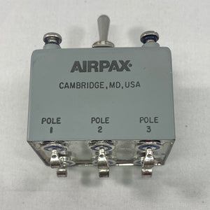 M39019/05-227 - AIRPAX 4 Amp 3 Pole Mil Spec Circuit Breaker