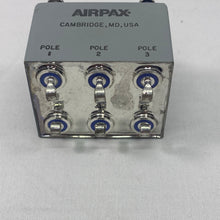 Load image into Gallery viewer, M39019/05-227 - AIRPAX 4 Amp 3 Pole Mil Spec Circuit Breaker
