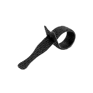1/2" x 8" Rip-Tie Lite CableWrap, Black, 10 Pack