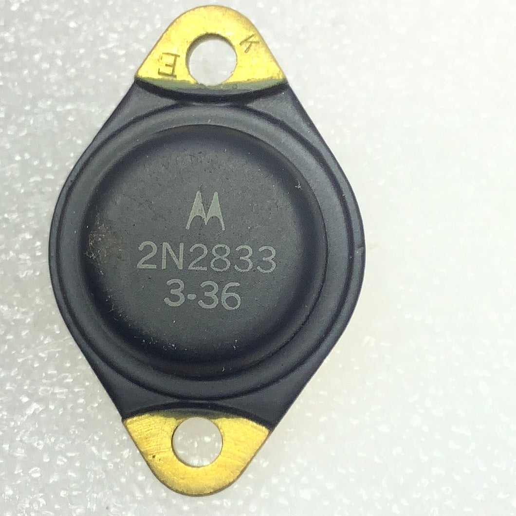 2N2833 - Silicon NPN Transistor  MFG -MOTOROLA