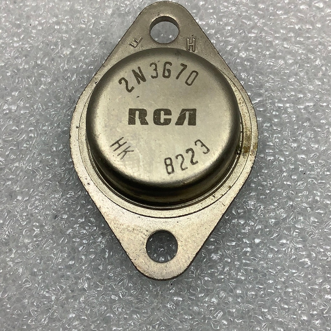 2N3670 - SCR  MFG -RCA
