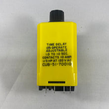 Load image into Gallery viewer, CUB-51-70010  -  POTTER &amp; BRUMFIELD Time Delay Relay -120Vac
