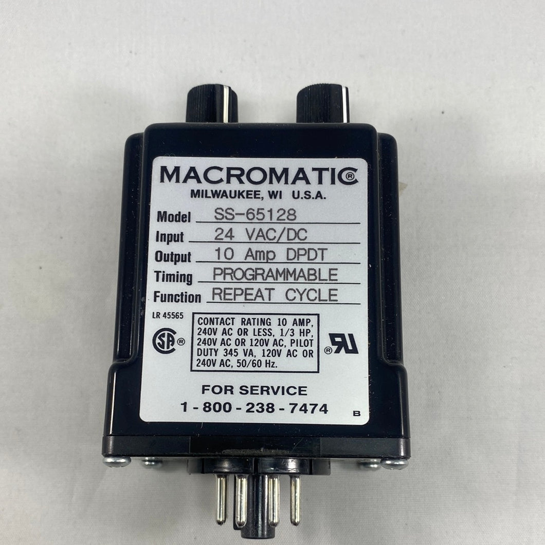 SS-65128 - MACROMATIC - Programable Repeat Cycle Relay Timer