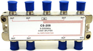 8 way SPLITTER 900-2050 Mhz  #CS-208