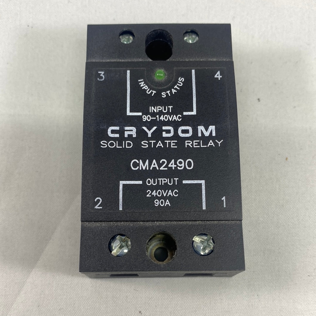 CMA2490 - CRYDOM S.S. Relay - 90-140Vac Control 90A 240Vac Load